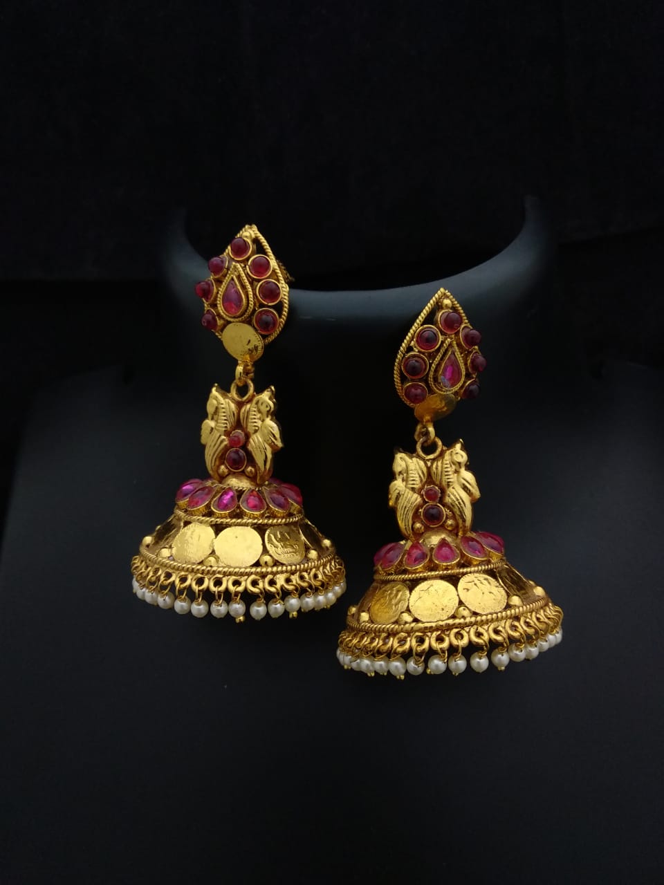 Temple Earring in Mumbai Manufacturers & Suppliers in India delhi Chennai