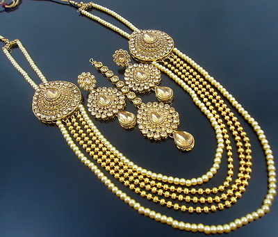 LCT PEARL WEDDING NECKLACE SET