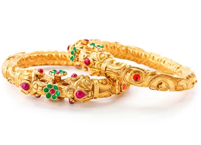 TEMPLE ETHNIC INDIAN BANGLES